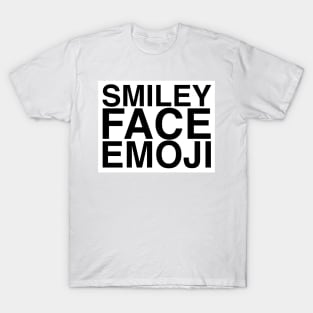 Smiley Face Emoji T-Shirt